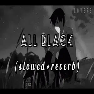 All Black (Slowed And Reverb) Lofi Mix Poster